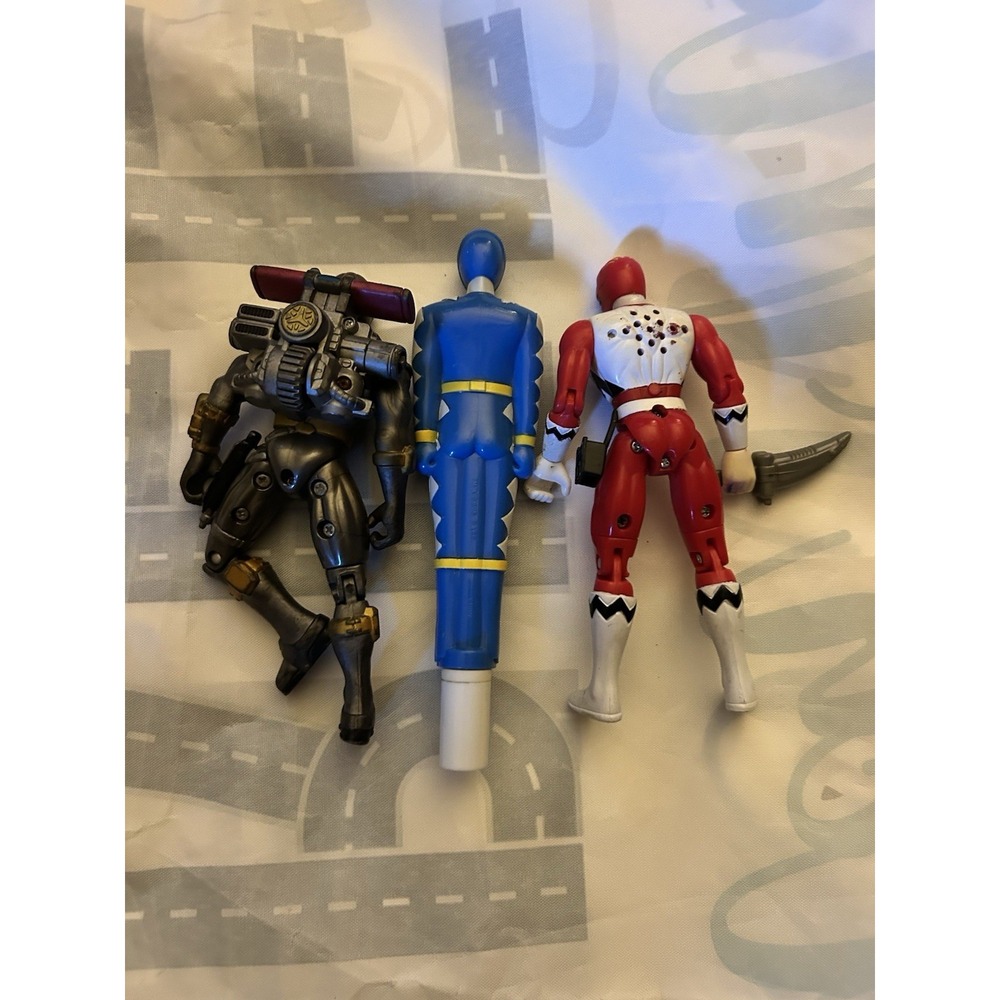 Lot Of Three‎ Power Rangers - Picture 2 of 4
